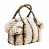 Felltasche aus Rexkanin Modell St.Moritz