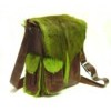 Tasche aus Springbockfell Modell Adventure grün